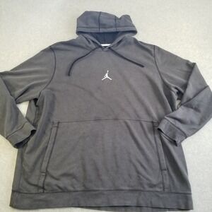 Jordan Hoodie Mens‎ 3XL Black Faded Nike Jumman Basketball Athletic Center Hit